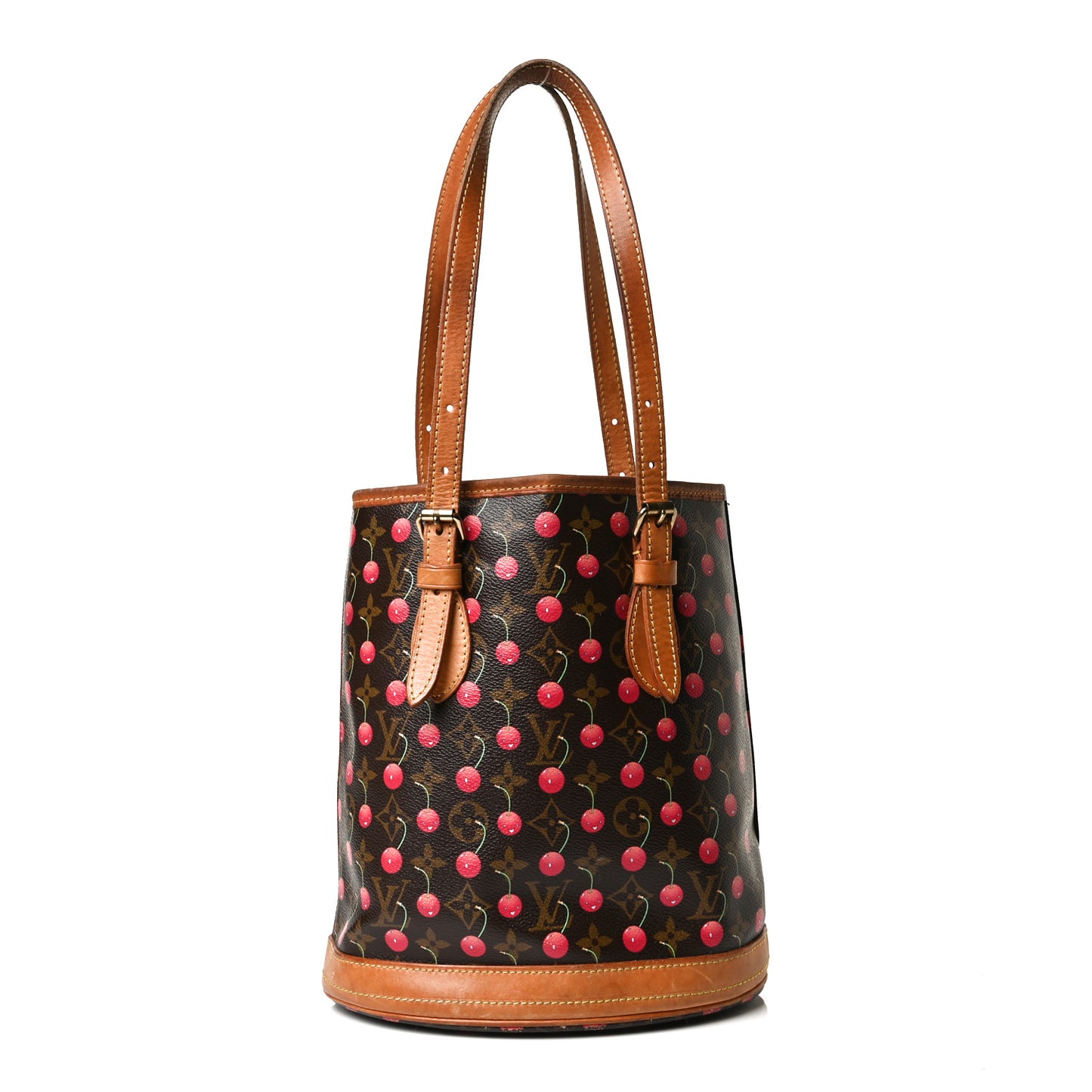 Monogram Cerises Bucket Bag