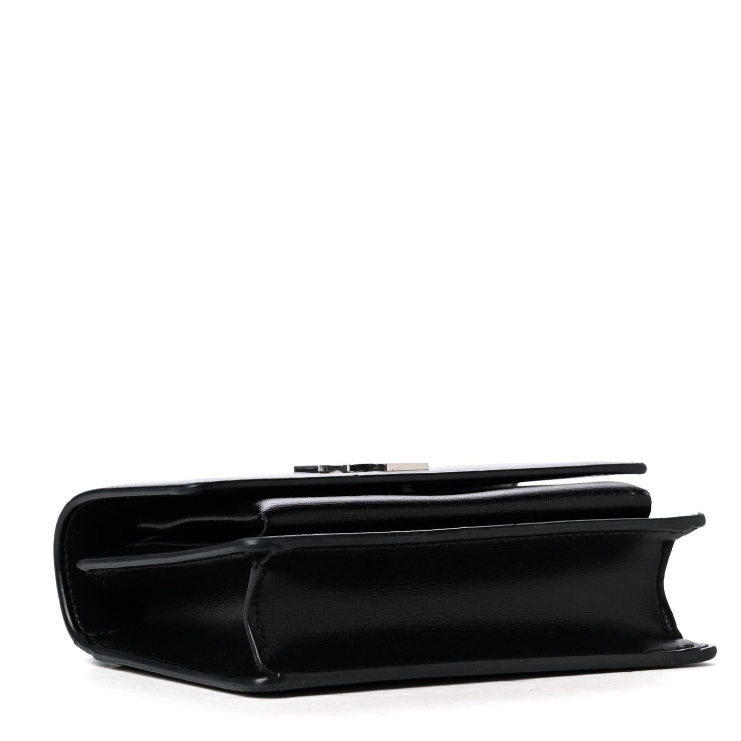 Calfskin Monogram Sunset Chain Wallet Black