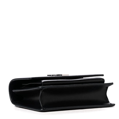 Saint Laurent Calfskin Monogram Sunset Chain Wallet Black 3 of 4