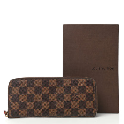Louis Vuitton Damier Ebene Clemence Wallet 9 of 9