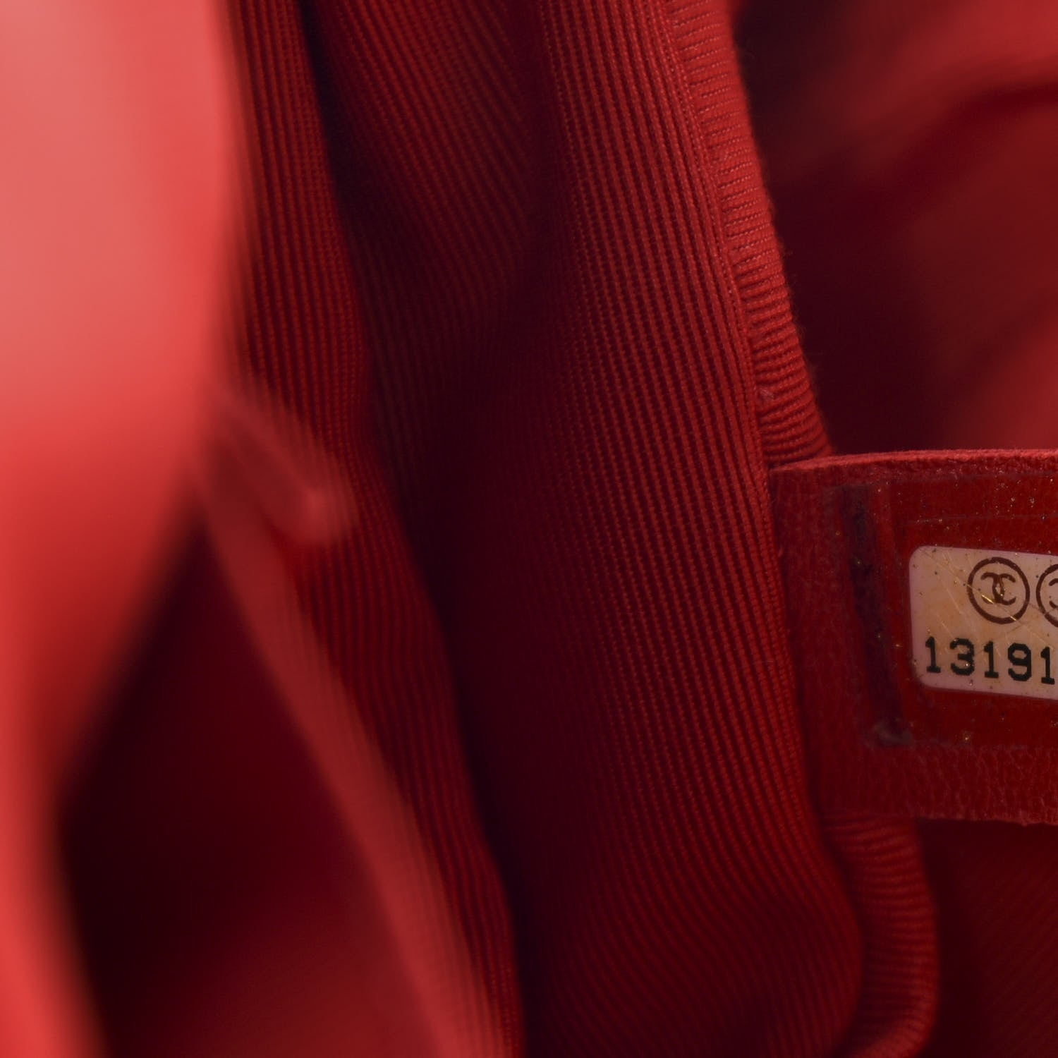 Chanel Lambskin Bubble Quilt Camera Case Red 9 of 10