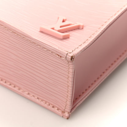 Louis Vuitton Epi Petit Sac Plat Rose Ballerine 8 of 9