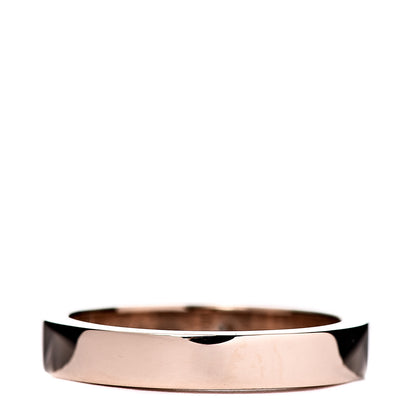Cartier 18K Pink Gold Diamond 3mm C De Wedding Band Ring 46 3.75 3 of 4