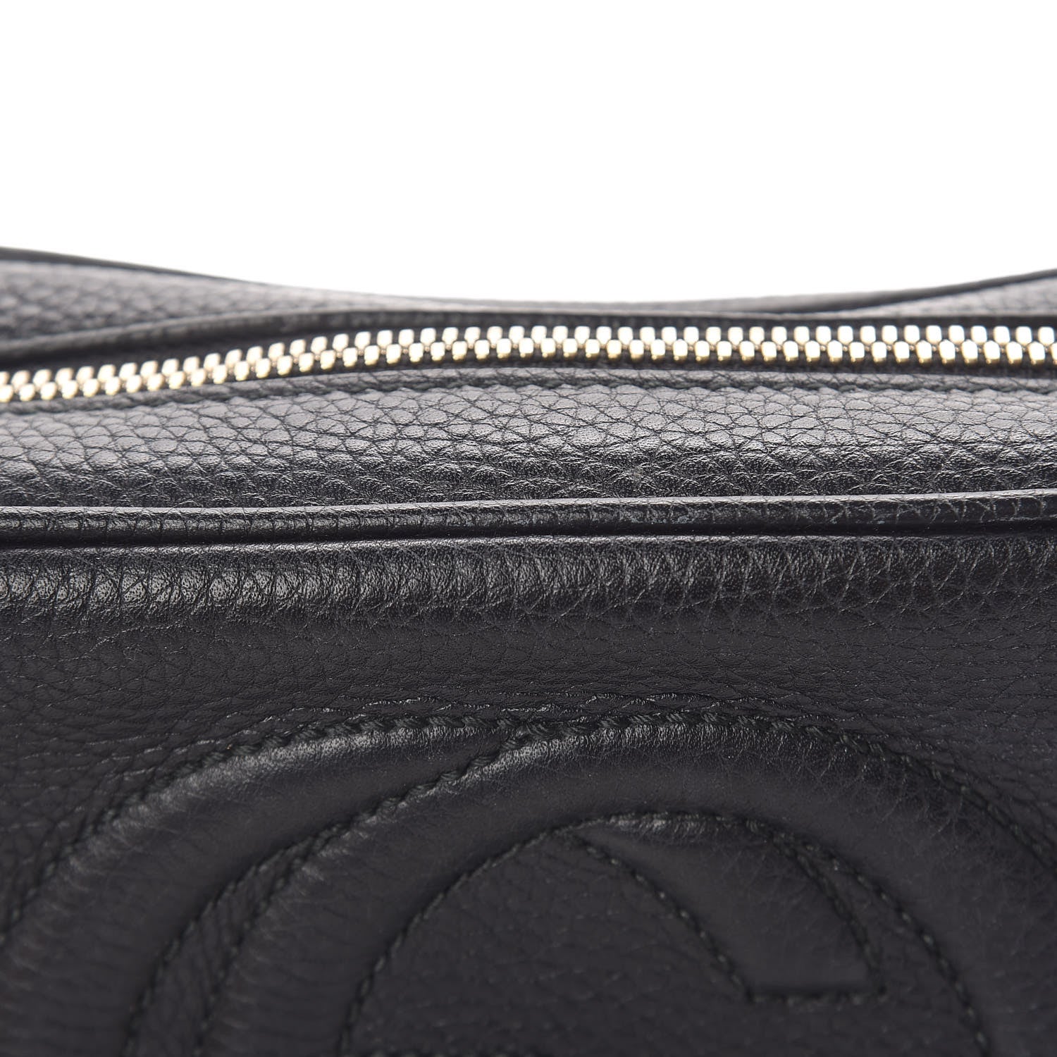 Gucci Pebbled Calfskin Small Soho Disco Bag Black 16 of 16