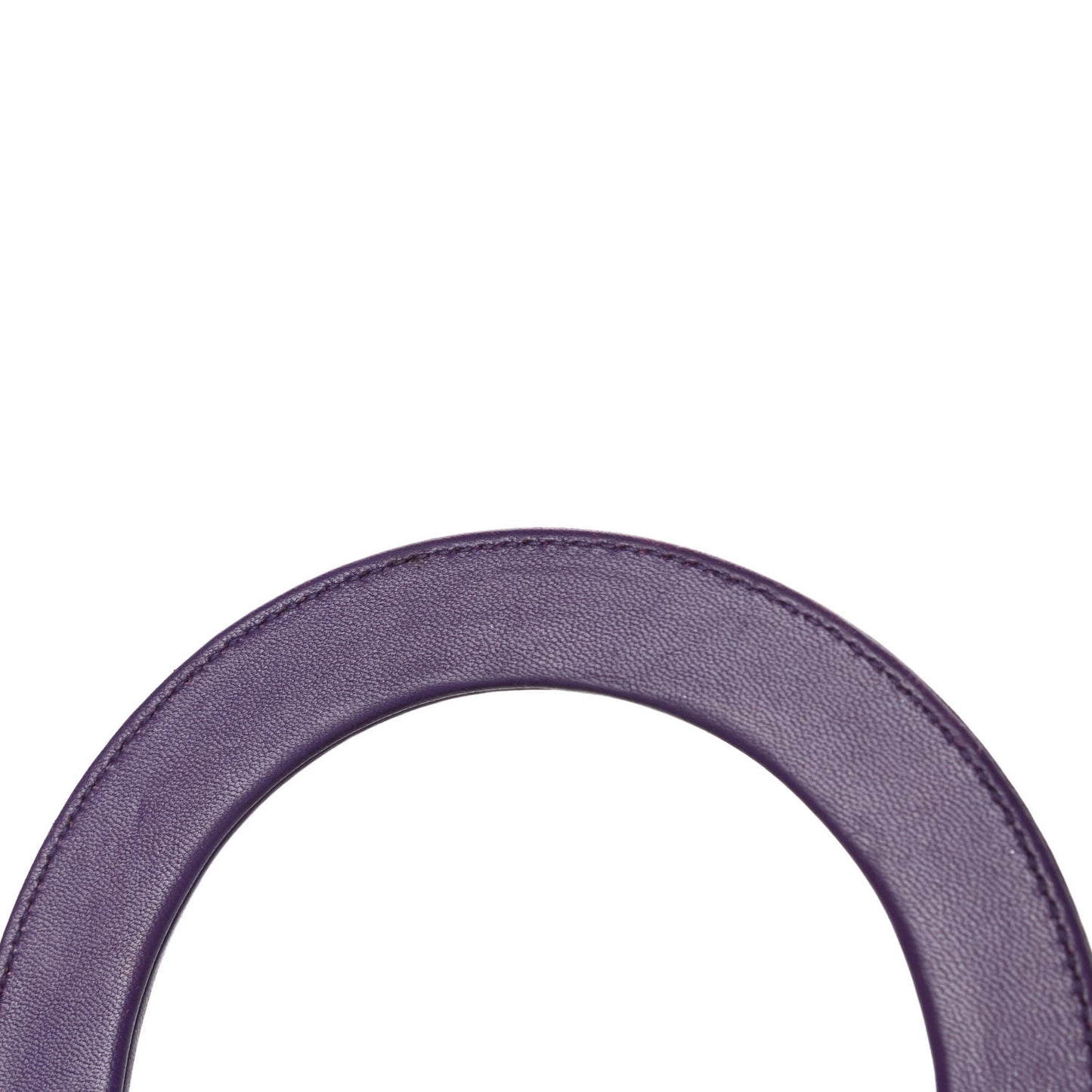 Lambskin Cannage Medium Bi-Color Lady Dior Pink Purple