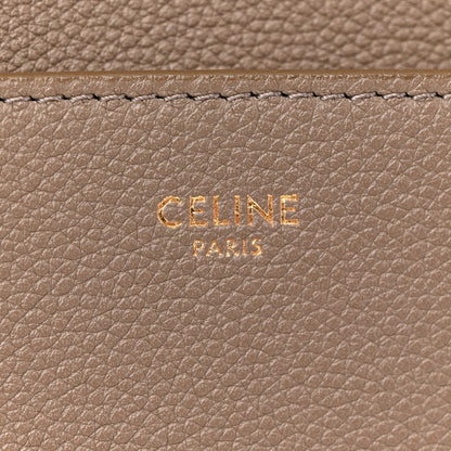 Celine Soft Grained Calfskin Sangle Bucket Bag Taupe 6 of 14