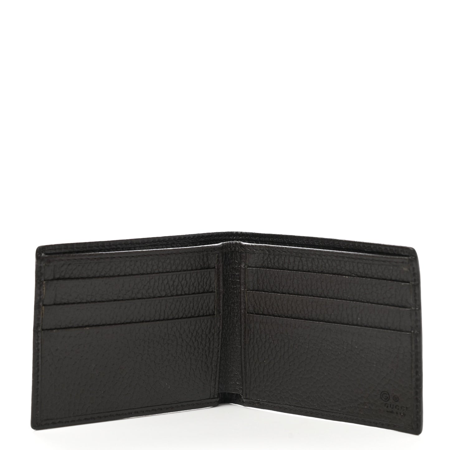 Monogram Bi-Fold Wallet Dark Brown