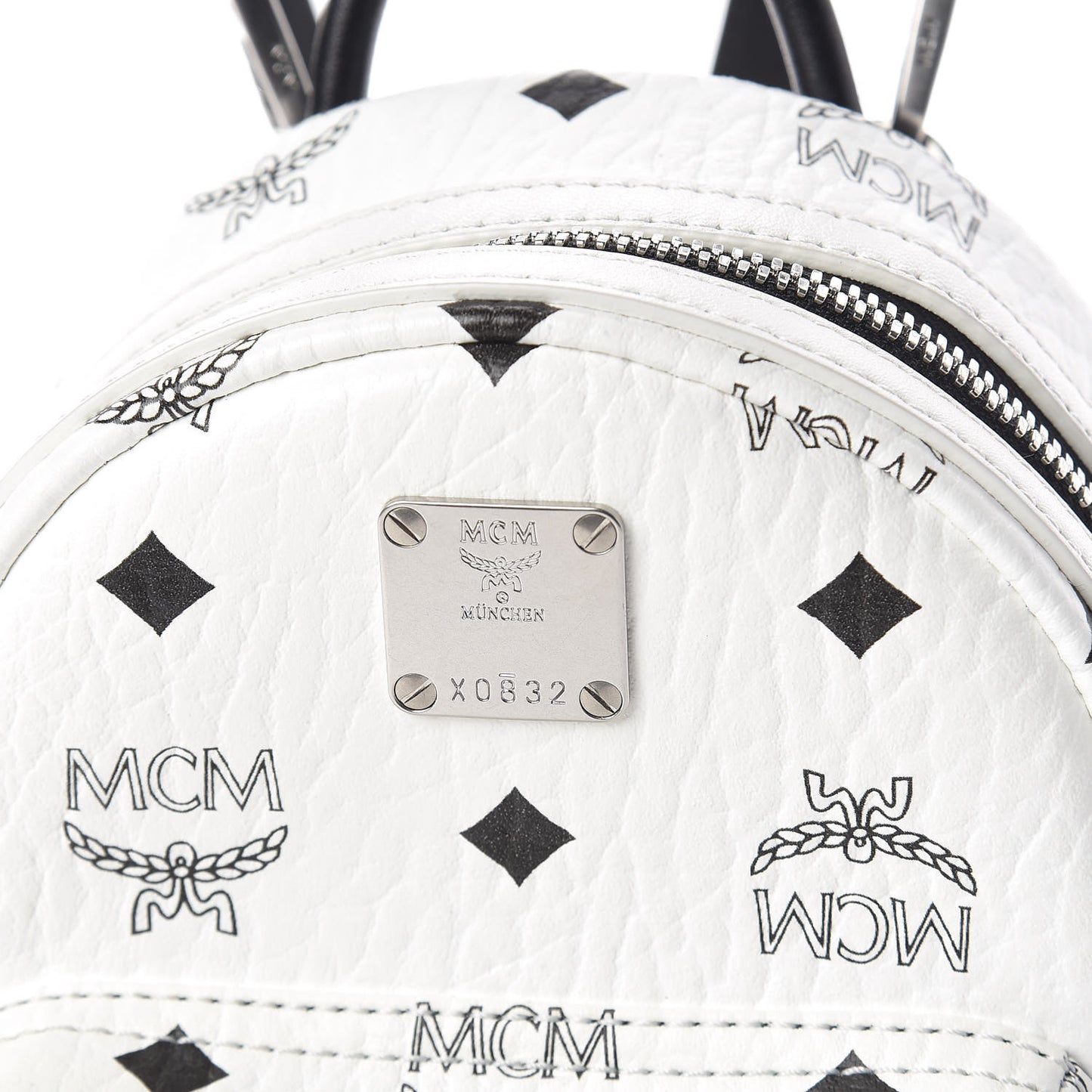 Visetos Side Stud X-Mini Stark Bebe Boo Backpack White