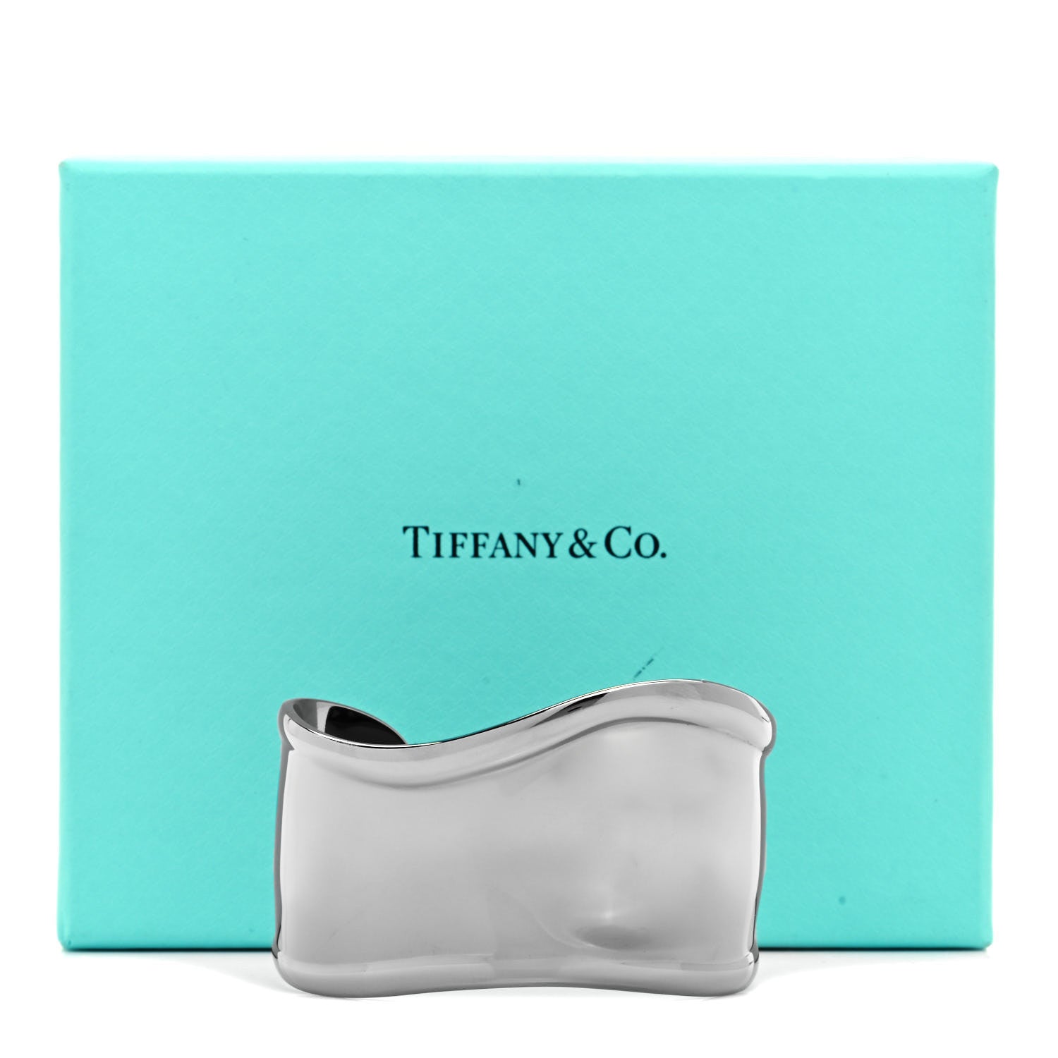 Tiffany Ruthenium Small Elsa Peretti Left Wrist Bone Cuff Bracelet 4 of 4