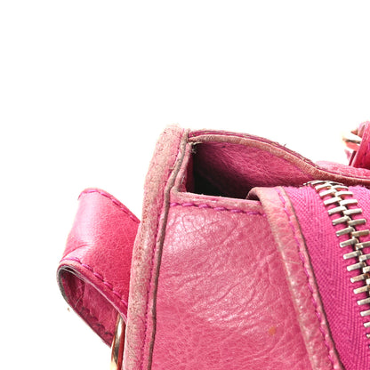 Balenciaga Agneau Giant 21 Rose Gold Hardware City Cyclamen Fucsia 14 of 15