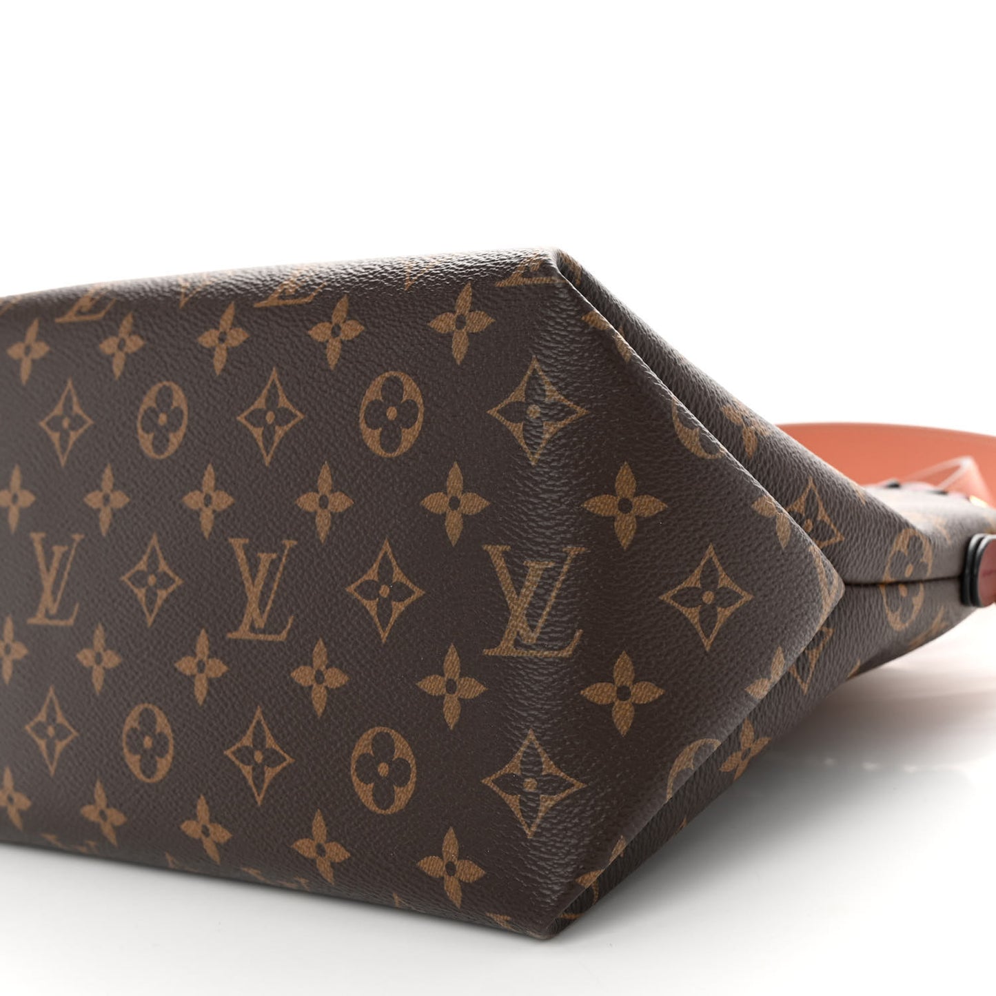 Monogram Beaubourg Hobo Mini Bordeaux Red Peach Safran