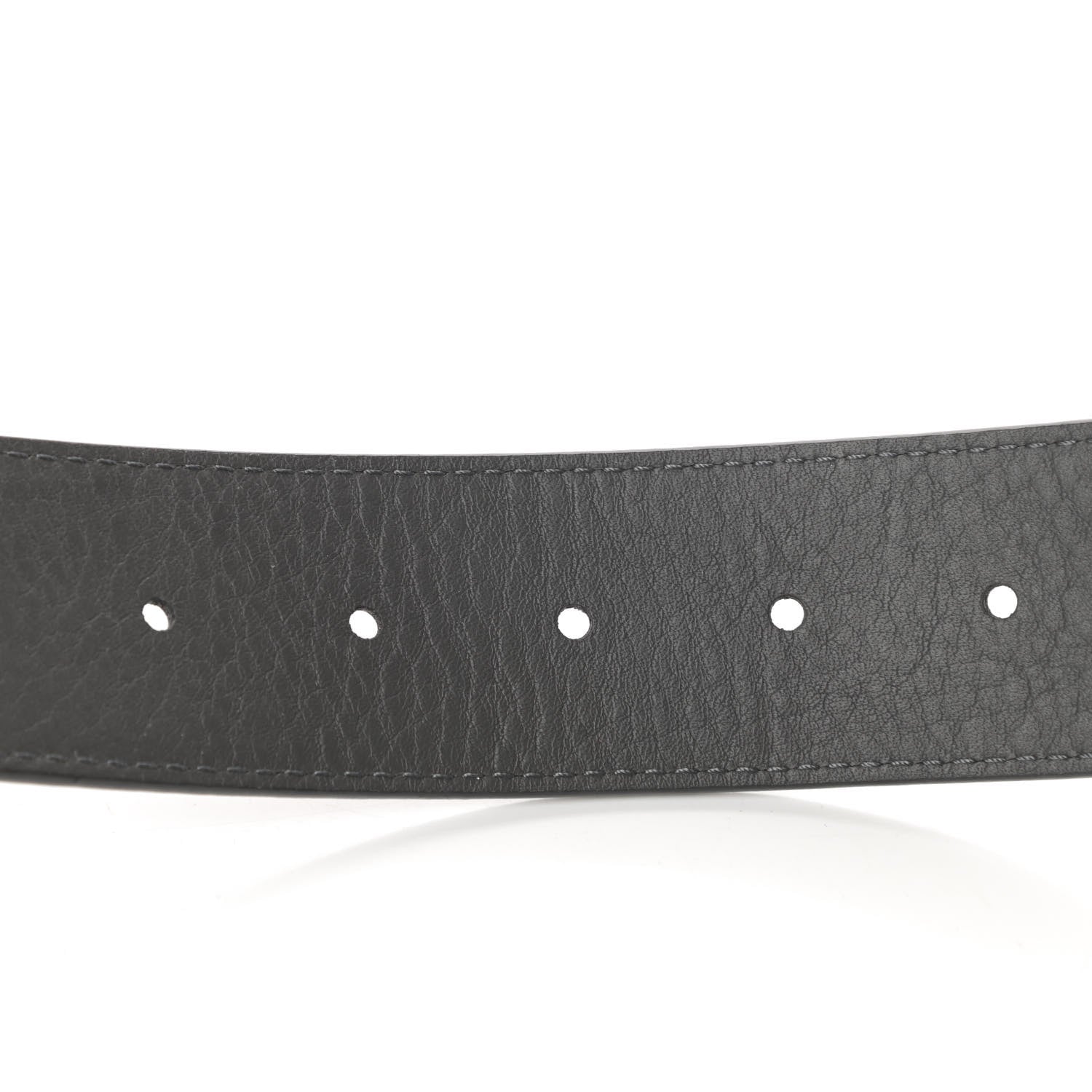Louis Vuitton Calfskin 45mm LV Capucine Initiales Belt 90 36 Black 5 of 6