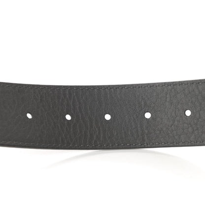 Louis Vuitton Calfskin 45mm LV Capucine Initiales Belt 90 36 Black 5 of 6