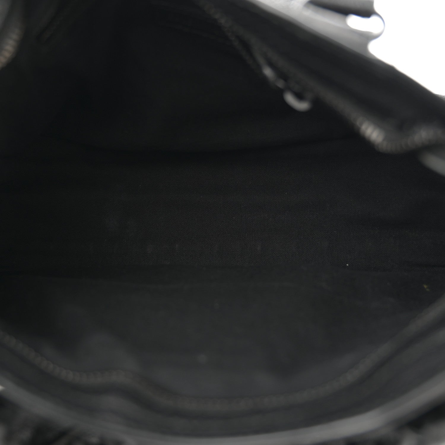 Balenciaga Shiny Goatskin Matte Black Metallic Edge Hardware Mini City Black 6 of 12