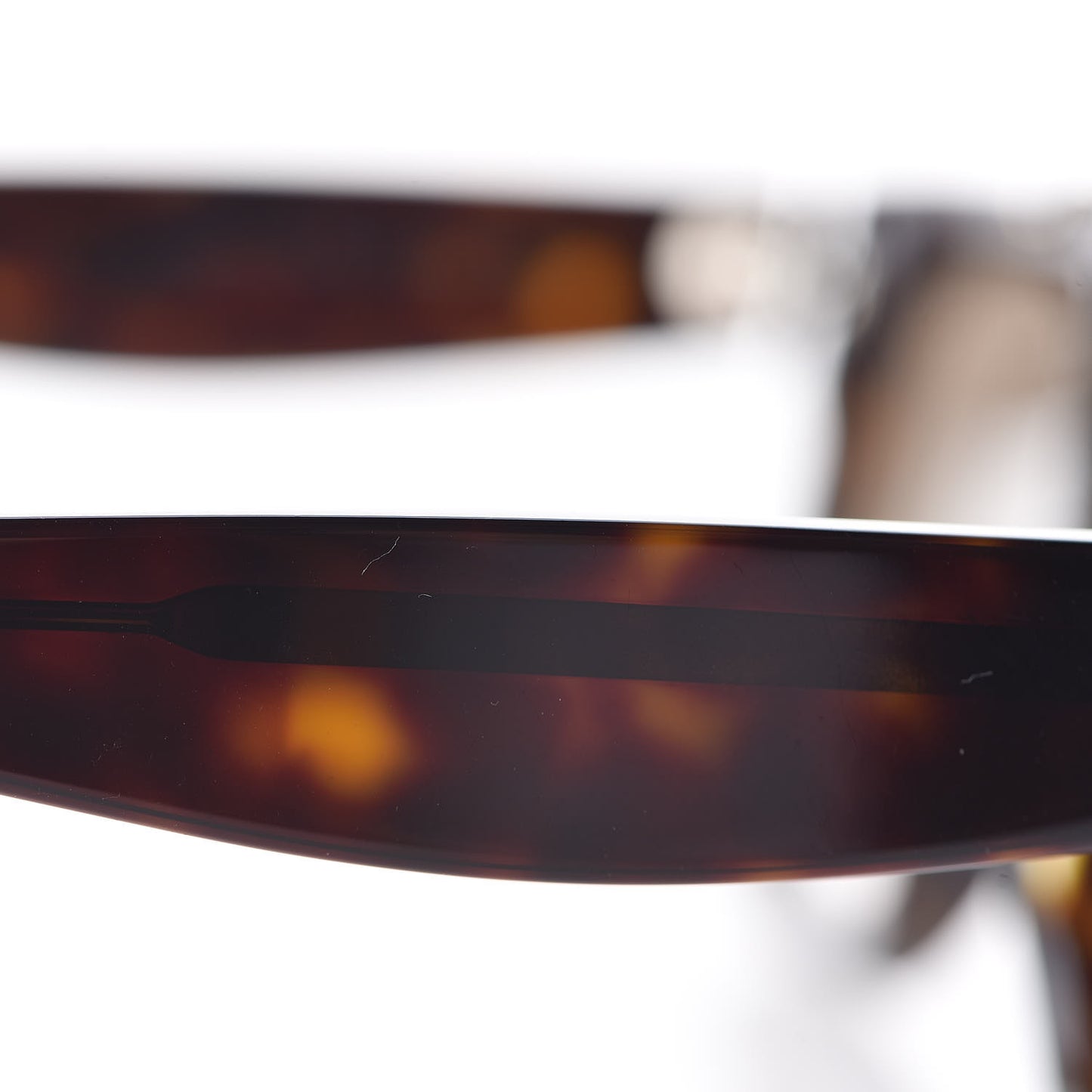 Acetate Bridge Sunglasses CL41077/S Dark Havana