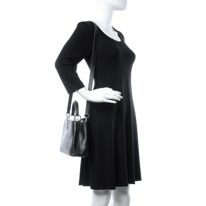 Louis Vuitton Taurillon Capucines BB Black 2 of 7