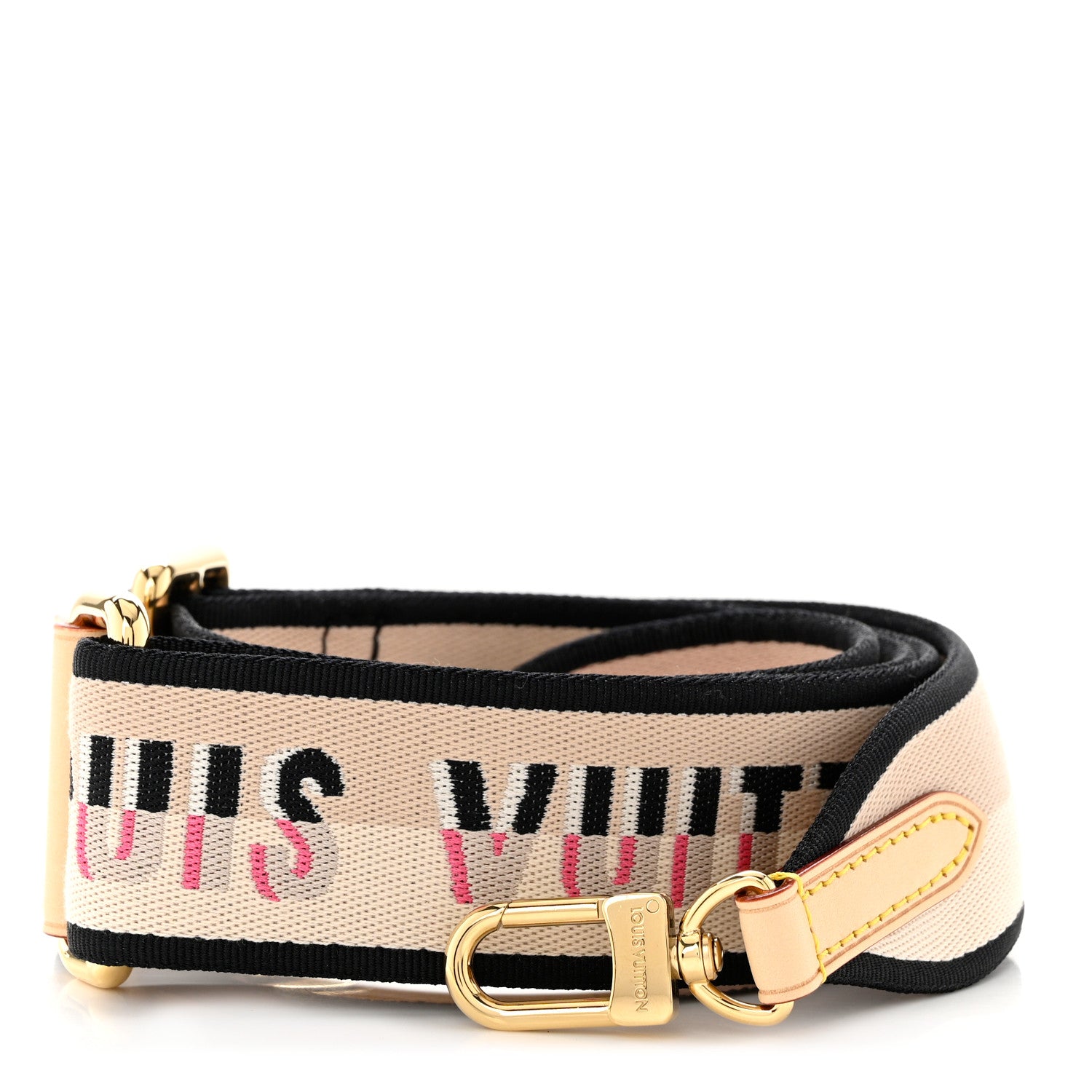 Louis Vuitton Jacquard Speedy Bandouliere 20 Shoulder Strap Black 1 of 4