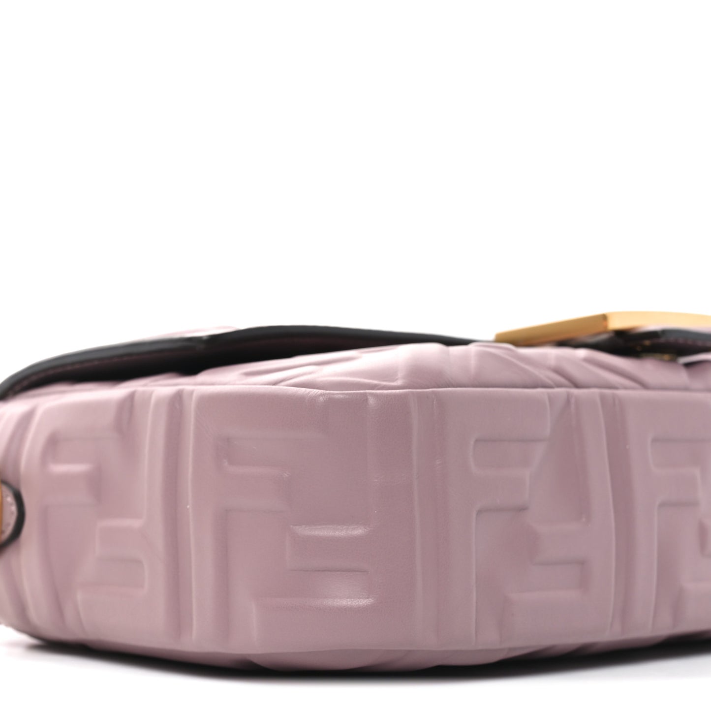 Nappa FF 1974 Embossed Baguette Dusty Mauve