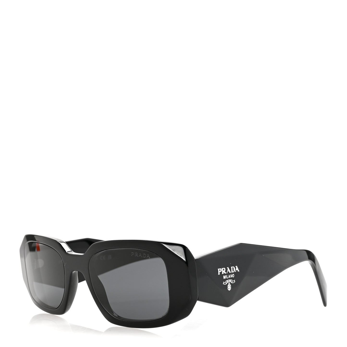 Acetate Symbole Sunglasses SPR 17W Black