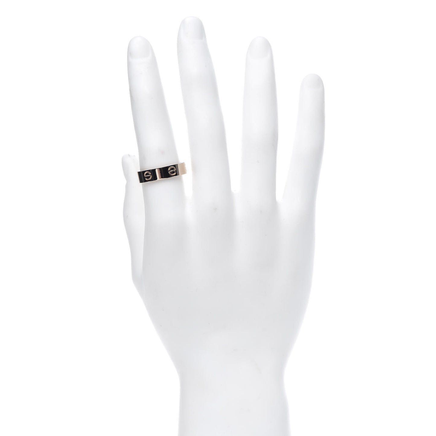 18K Pink Gold 5.5mm LOVE Ring 64 10.75