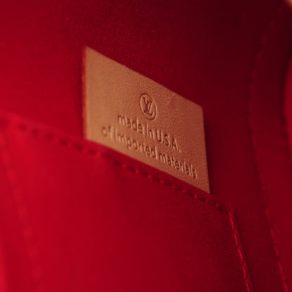 Louis Vuitton Vernis Alma BB Cherry 7 of 8