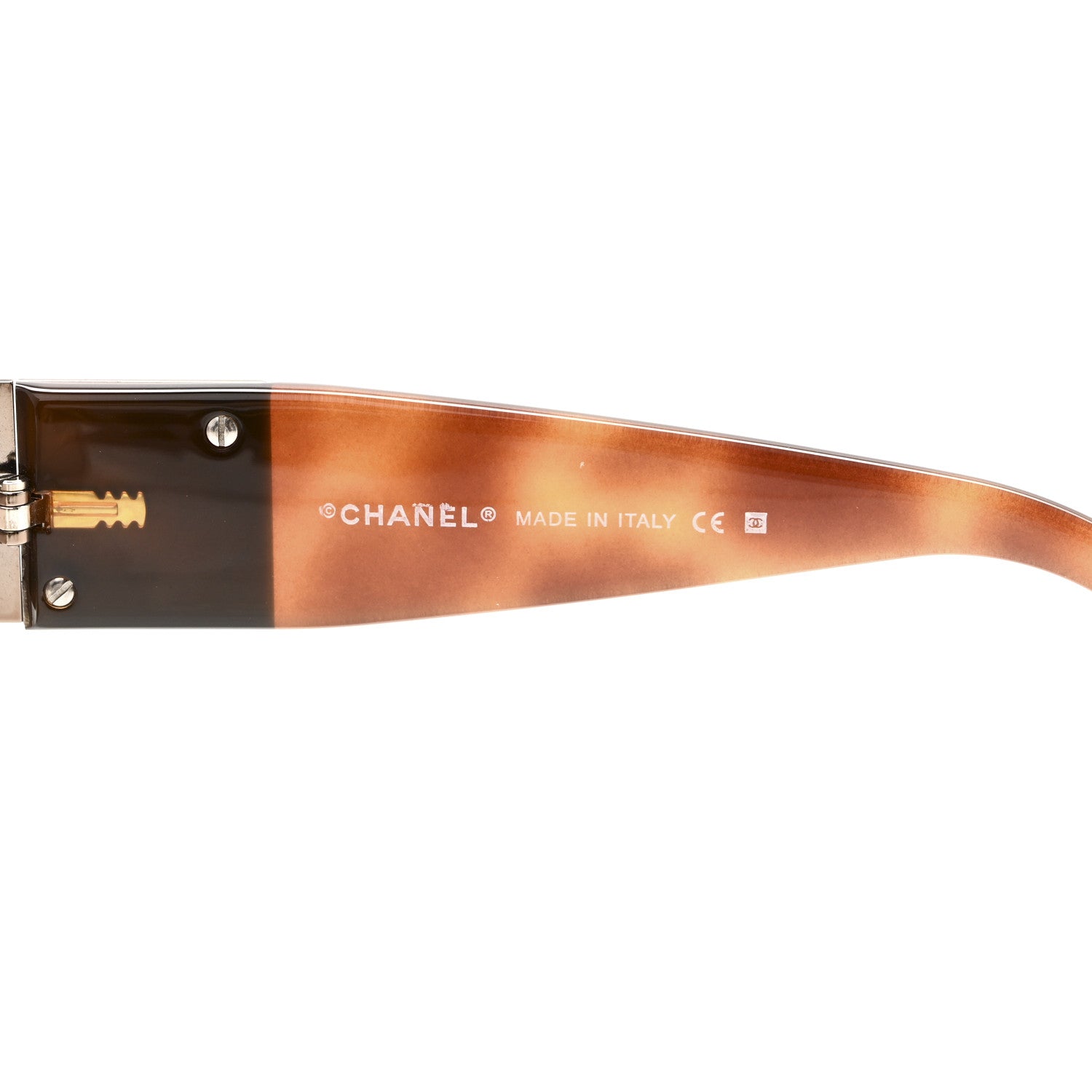 Chanel Crystal CC Sunglasses 4117-B Tortoise 1792091 – FASHIONPHILE