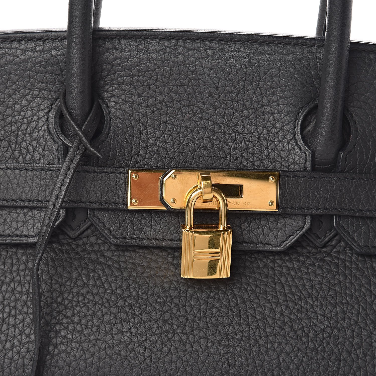 Hermes Taurillon Clemence Birkin 30 Plomb 32 of 32