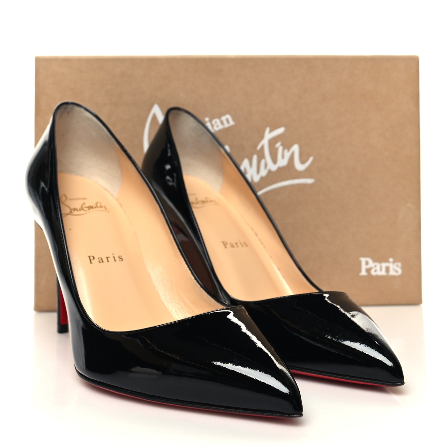 Patent Pigalle Follies 85 Pumps 38 Black