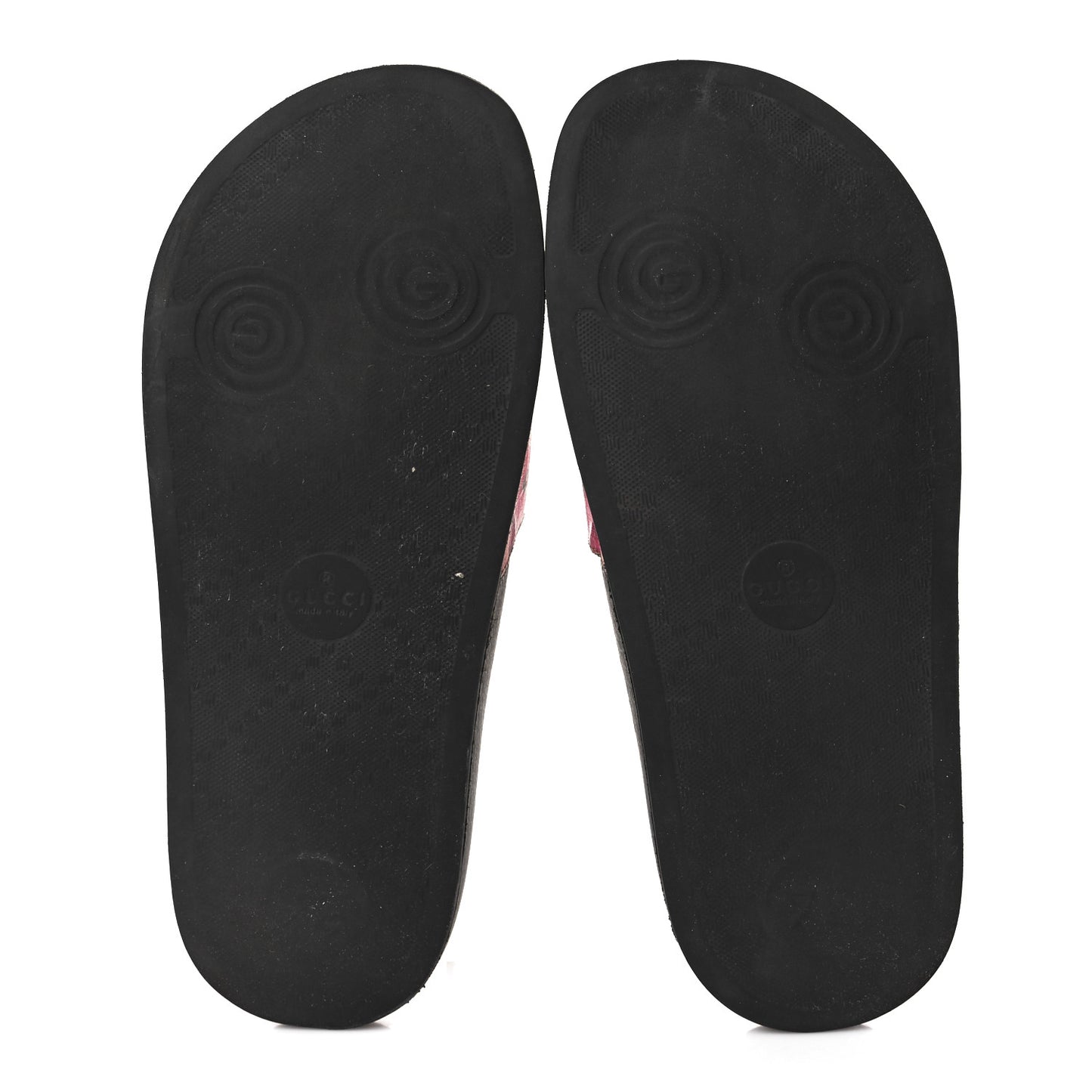 GG Supreme Monogram Blooms Slide Sandals 37 Multicolor