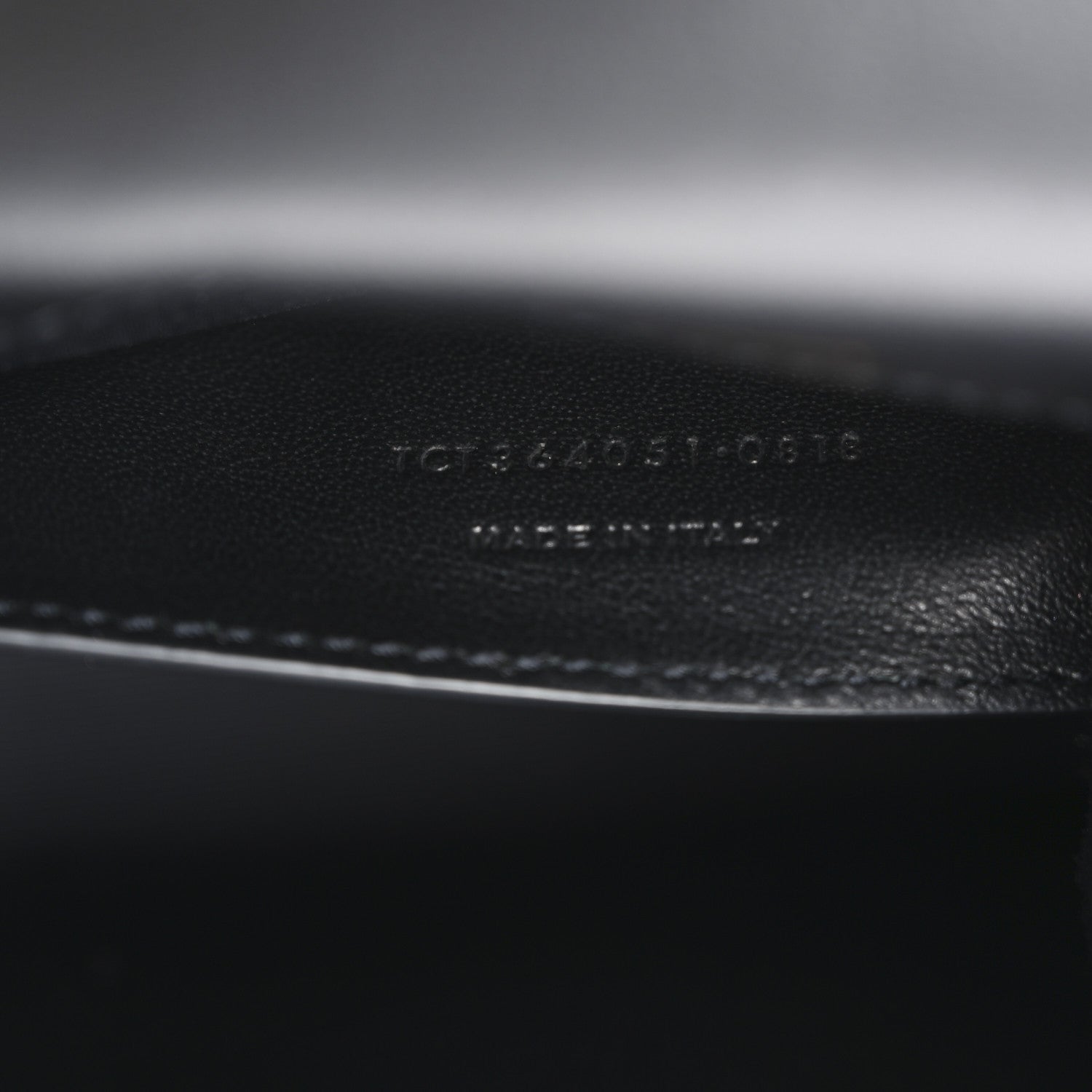 Saint Laurent Calfskin Crystal Medium Monogram Kate Satchel Black 7 of 10