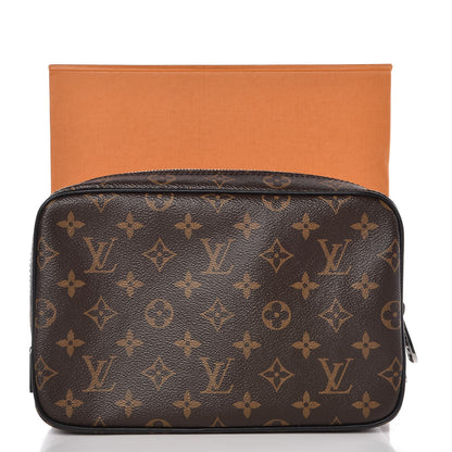 Louis Vuitton Monogram Macassar Toilet Pouch GM 7 of 7