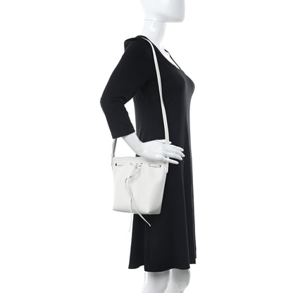 Mansur Gavriel Calfskin Mini Mini Bucket Bag White 2 of 9