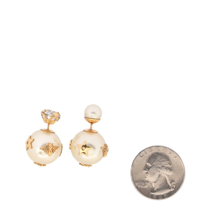 Christian Dior Mise En Dior Tribal Crystal Charm Earrings 2 of 5