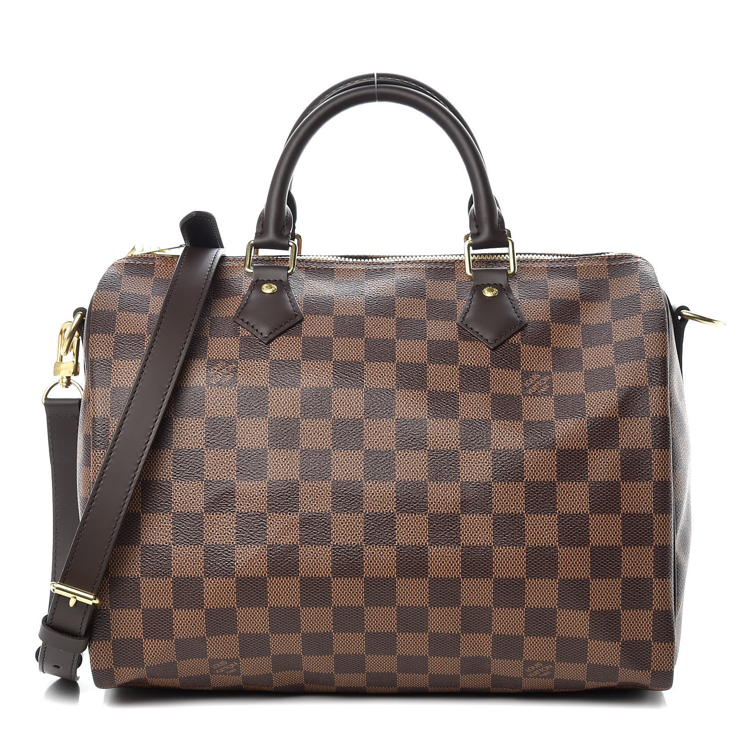 Louis Vuitton Damier Ebene Speedy Bandouliere 30 1 of 9