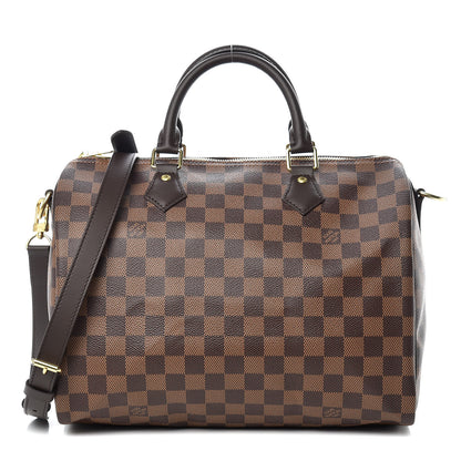 Louis Vuitton Damier Ebene Speedy Bandouliere 30 1 of 9
