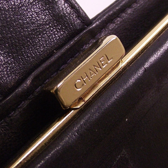 Chanel Caviar CC Wallet Clutch Purple 10 of 10