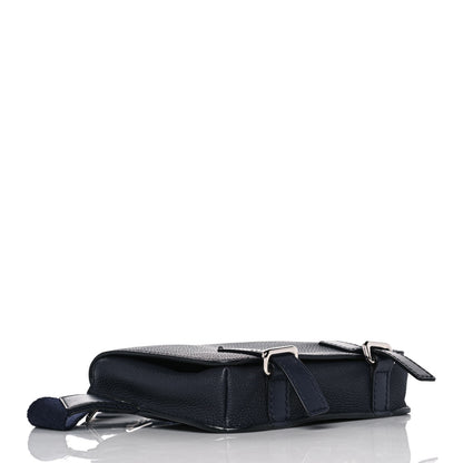 Loewe Soft Grained Calfskin XS Military Messenger Bag Navy 3 of 8