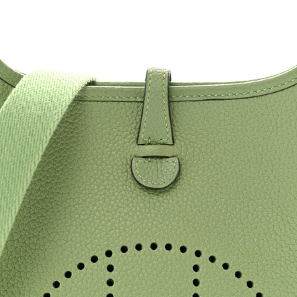 Hermes Taurillon Maurice Evelyne TPM Vert Criquet 8 of 11
