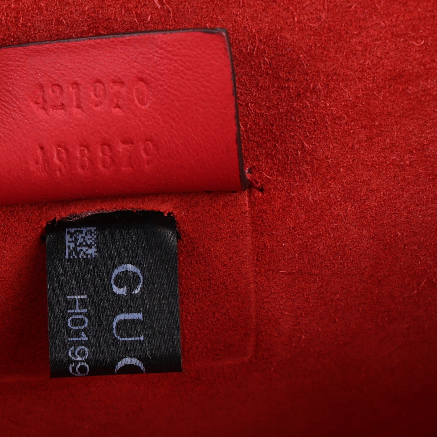 GG Supreme Monogram Mini Dionysus Shoulder Bag Hibiscus Red