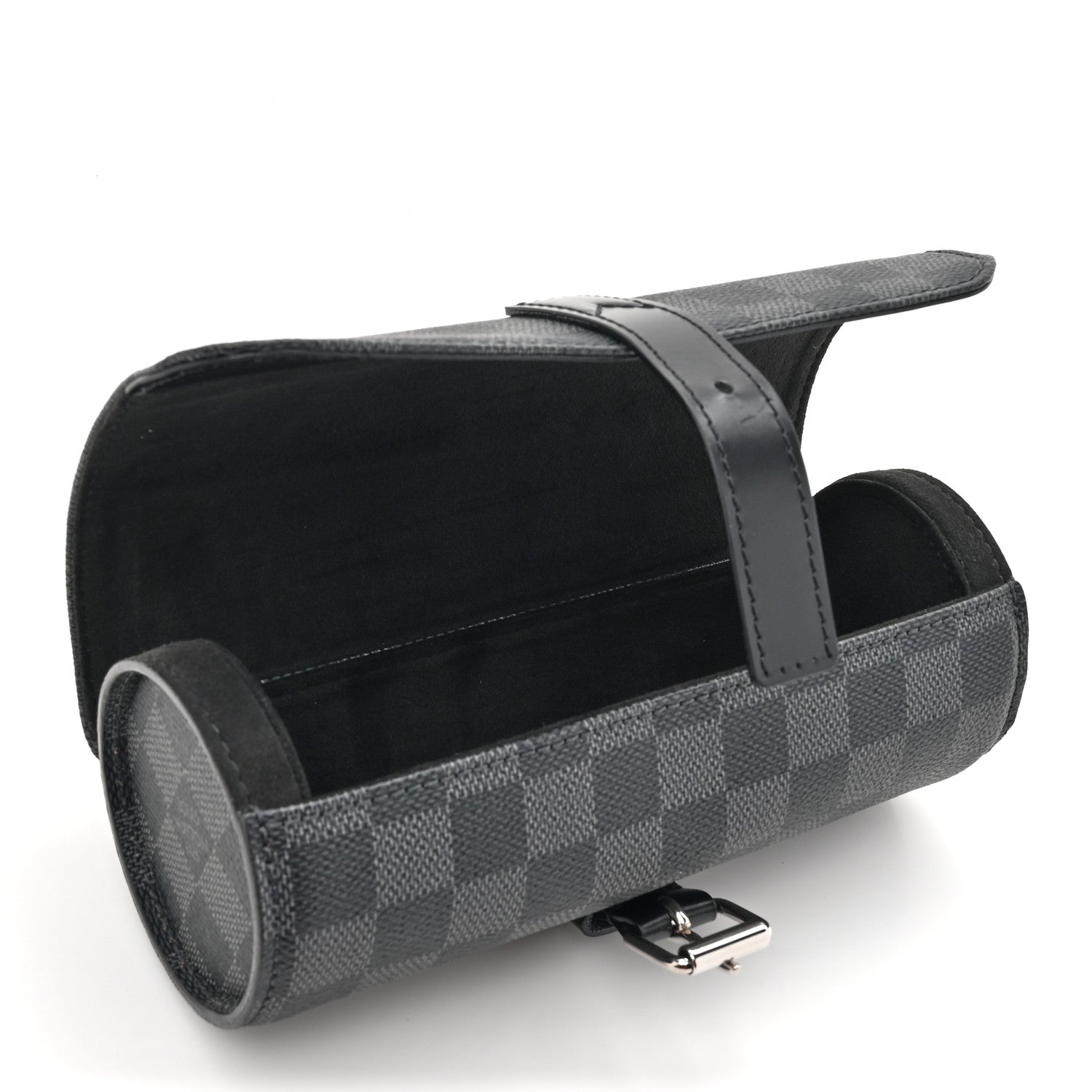 Louis Vuitton Damier Graphite 3 Watch Travel Case 5 of 8