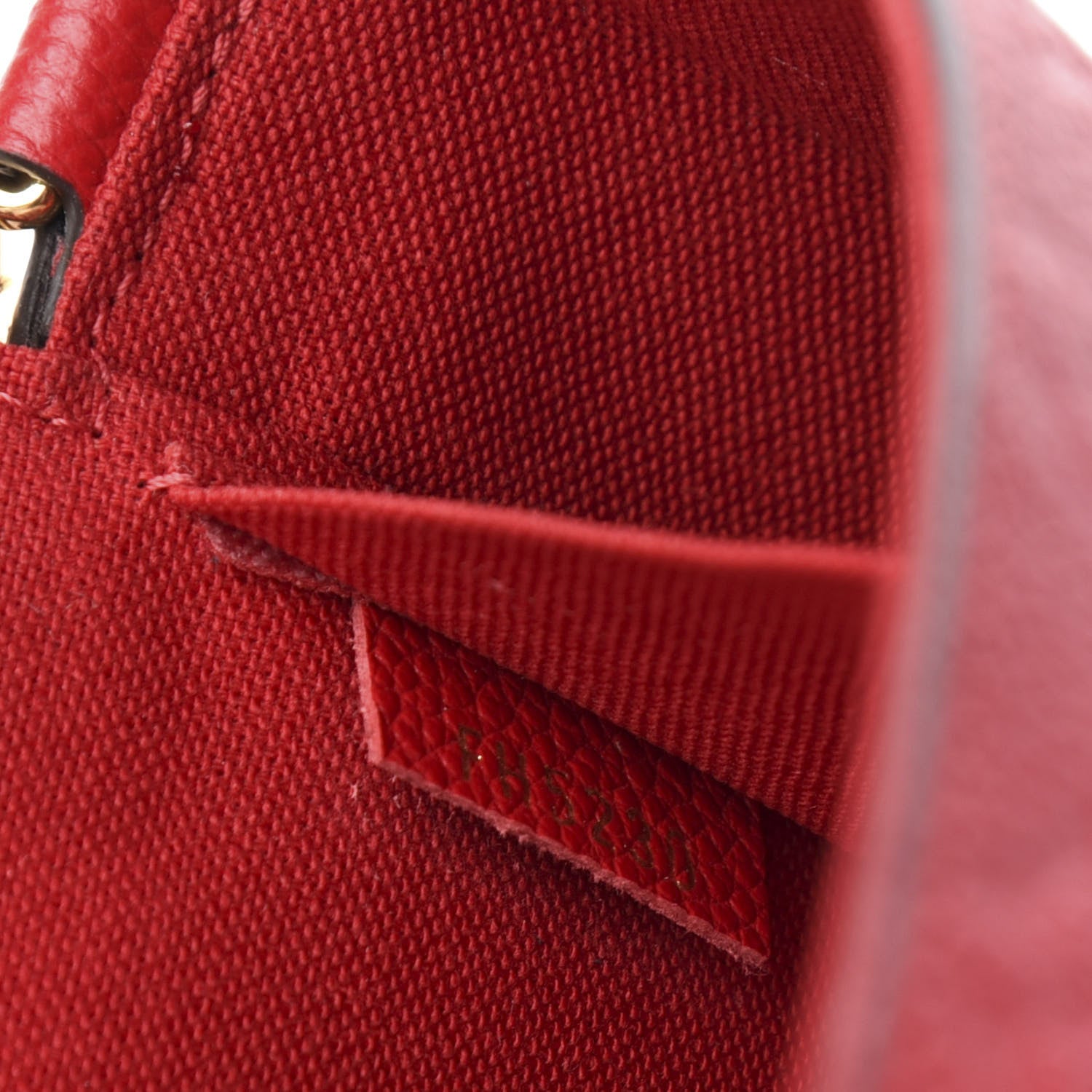 Louis Vuitton Empreinte Pochette Felicie Chain Wallet Scarlet 9 of 12