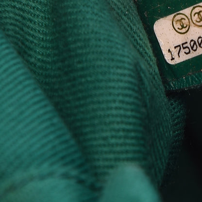 Chanel Calfskin Perforated Up In The Air Tote Green 7 of 7