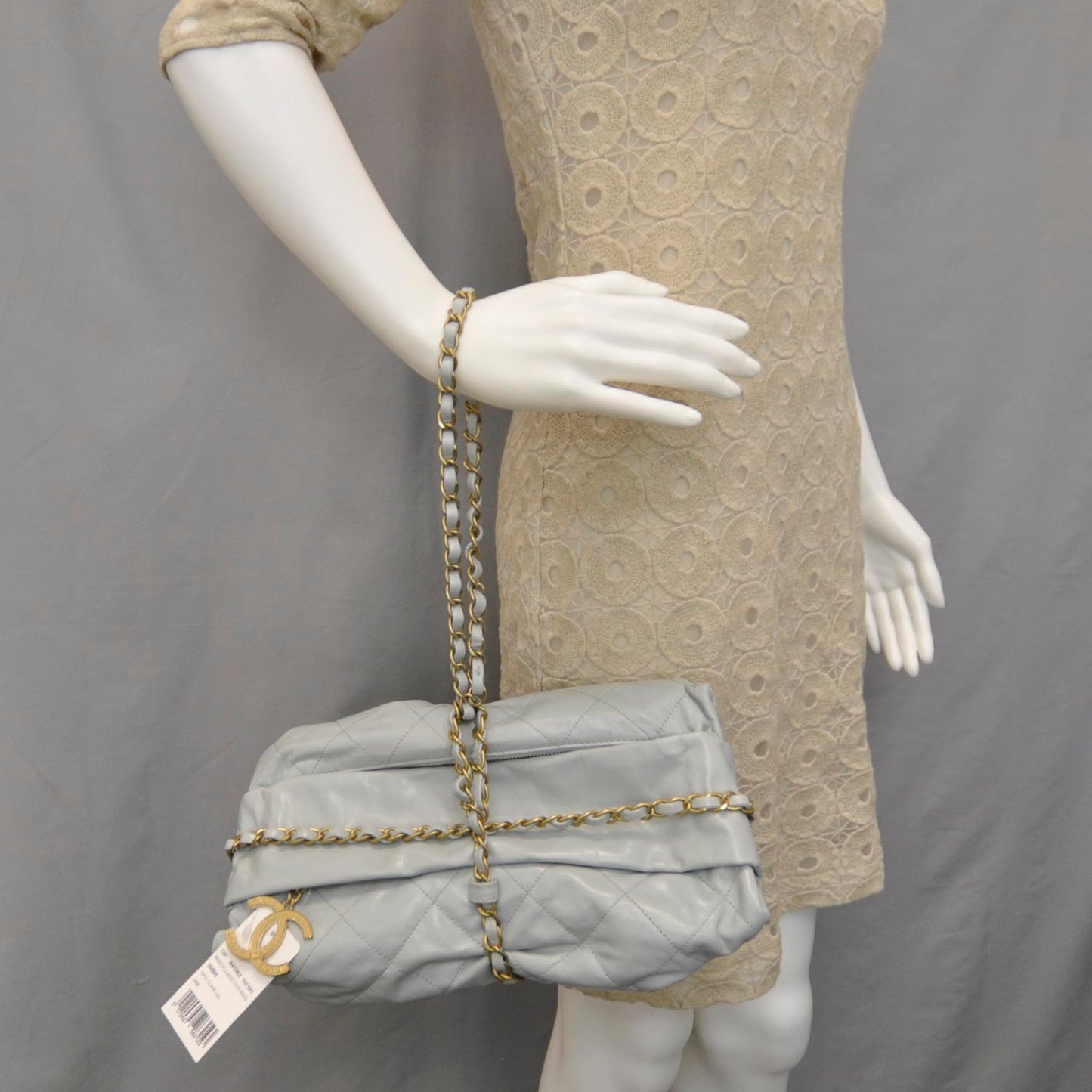 Calfskin Baluchon Gris Clair