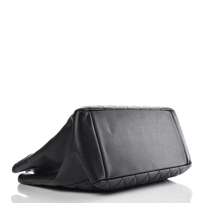Chanel Caviar Quilted Grand Shopping Tote GST Black 4 of 23