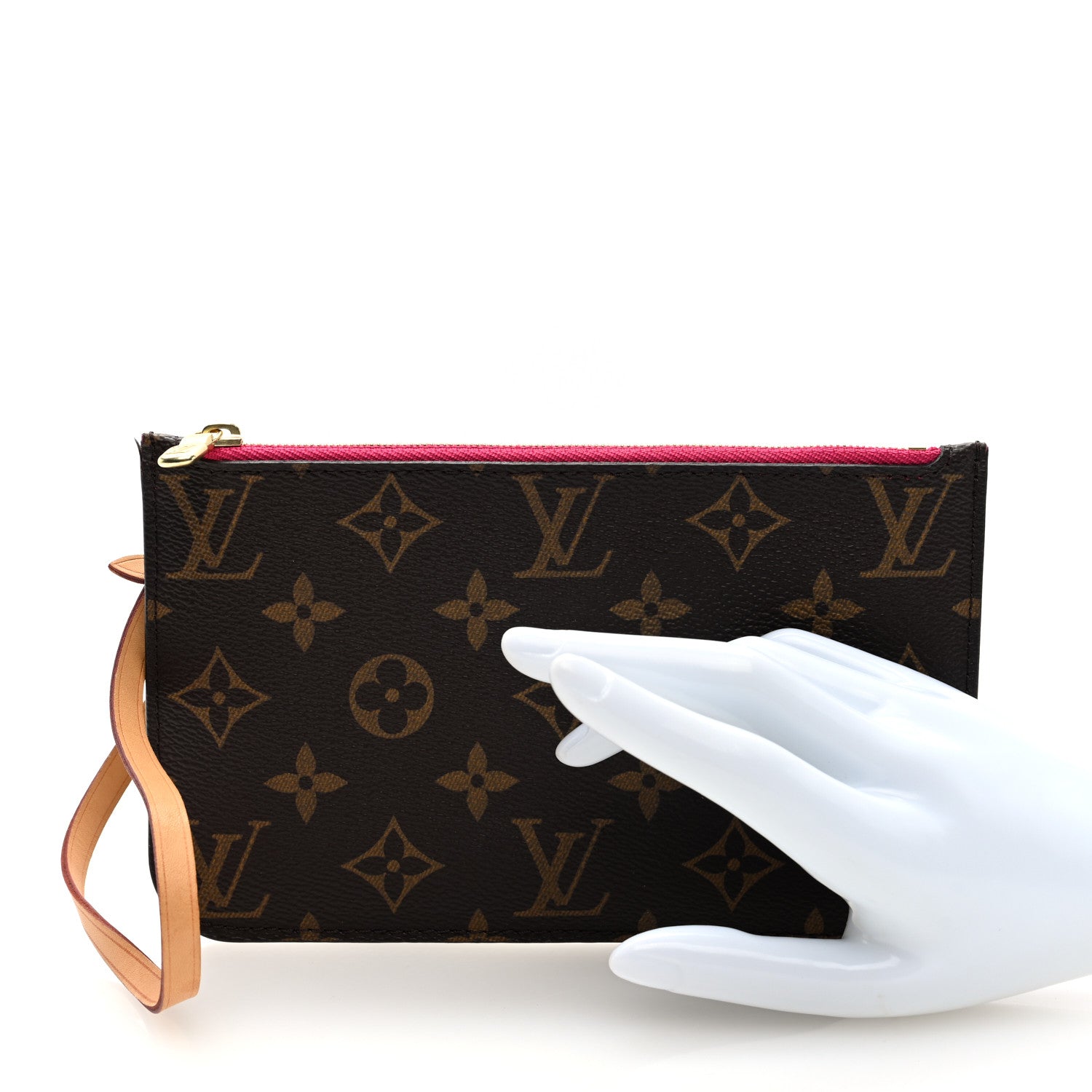 Louis Vuitton Monogram Neverfull PM Pochette Pivoine 2 of 6