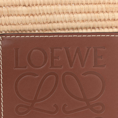 Loewe Raffia Small Square Basket Tote Bag Natural Tan 6 of 9