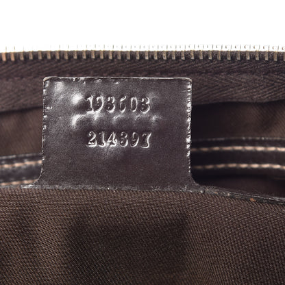 Gucci GG Supreme Monogram Medium Boston Dark Brown 9 of 20