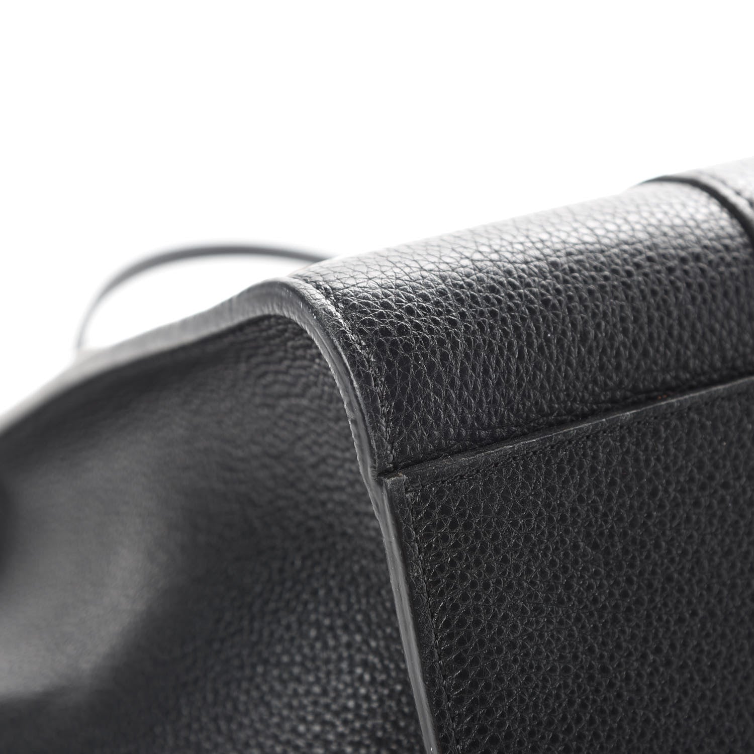 Mulberry Grain Vegetable Tanned Calfskin Zipped Bayswater Black 9 of 17