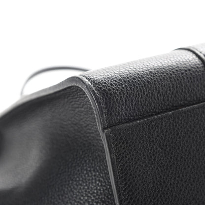 Mulberry Grain Vegetable Tanned Calfskin Zipped Bayswater Black 9 of 17