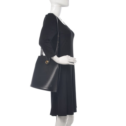 Louis Vuitton Epi Cluny Black 2 of 11